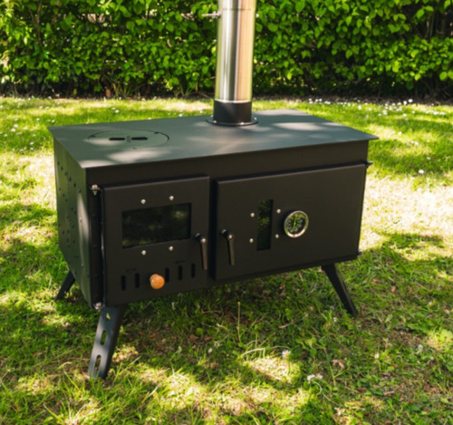 Portable wood stove - portable, with