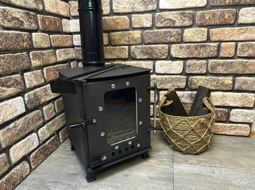 Wide size wood - wide, stove