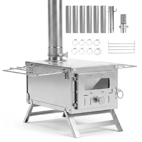 Portable wood burning stove - portable,