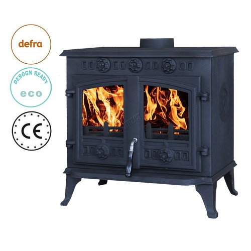 Wood burner stove 10kw - wood,