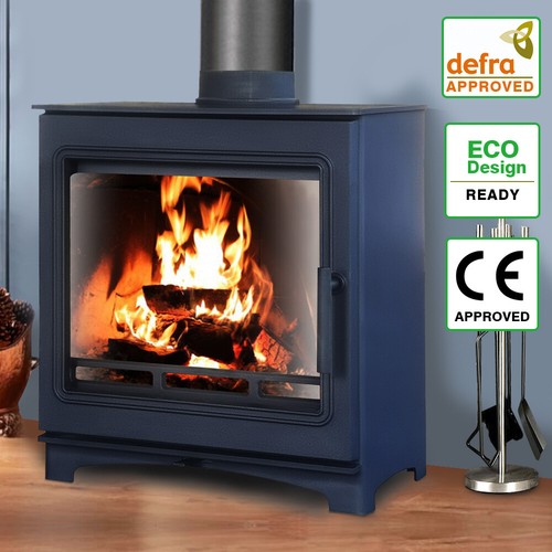 8kw woodburning stove log wood - woodburning,