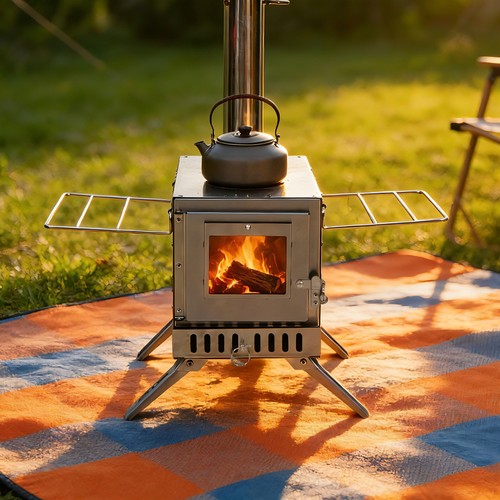 Stainless wood burning - stainless,