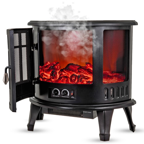 Electric fireplace log burning - electric,