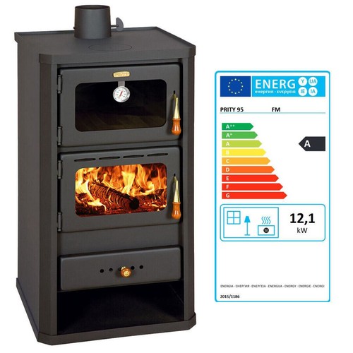 Prity wood stove - prity, 12.1kw