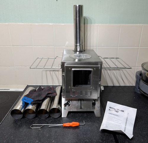 Wudlep wood burning tent stove - wudlep,