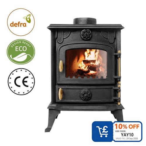 Multifuel stove 5kw wood - multifuel,