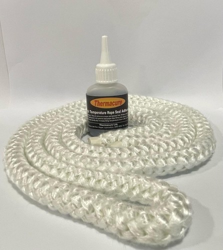 Woodburner stove door rope - door,