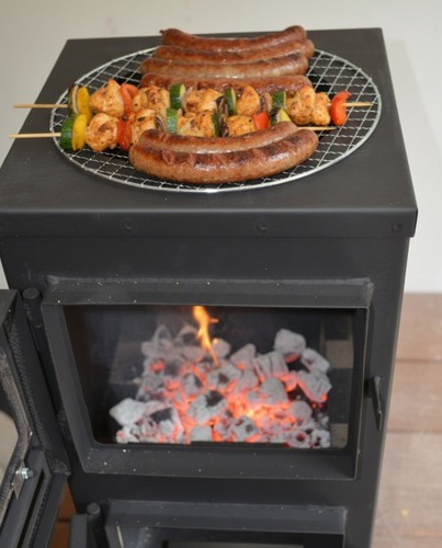 Wood burner stove eco - wood,