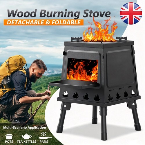 Portable camping stove wood - portable,