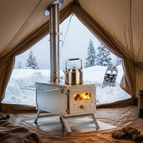 Hot tent stove - tent, portable