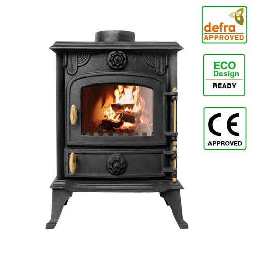 5kw multifuel stove cast - multifuel,