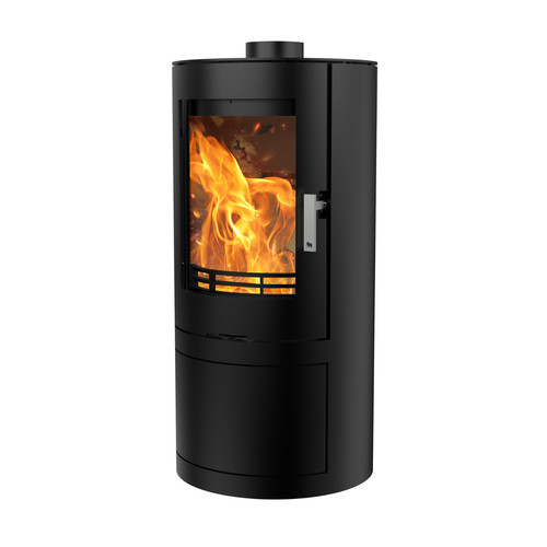 Wood burning stove cylindrical - wood,