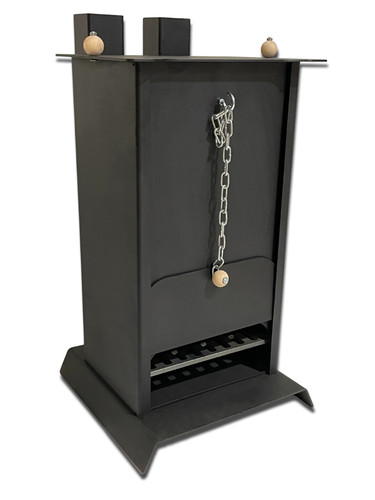 Wood coal log burning stove - wood,