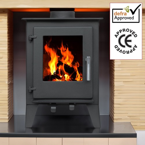 Milano 5kw steel multifuel - steel,